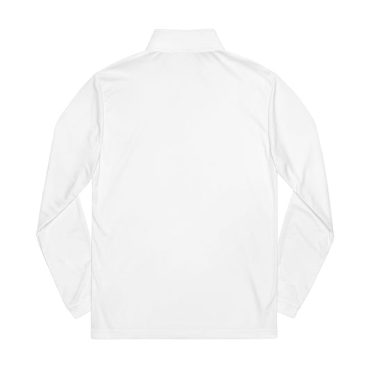 Adidas® Embroidered Quarter-Zip Pullover for Sports and Casual Wear