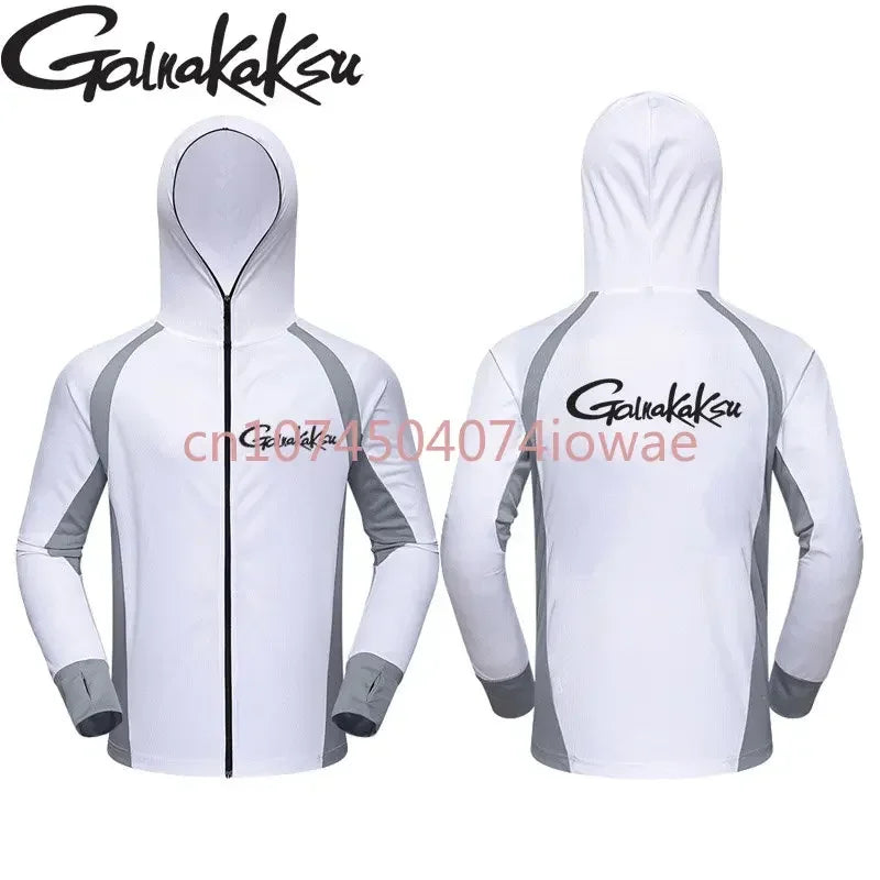 New 2025 Spring Summer Performance Fishing Shirt Men UPF 50 UV Sun Protection Quick Dry Mesh Cooling Long Sleeve Fishing Clothes