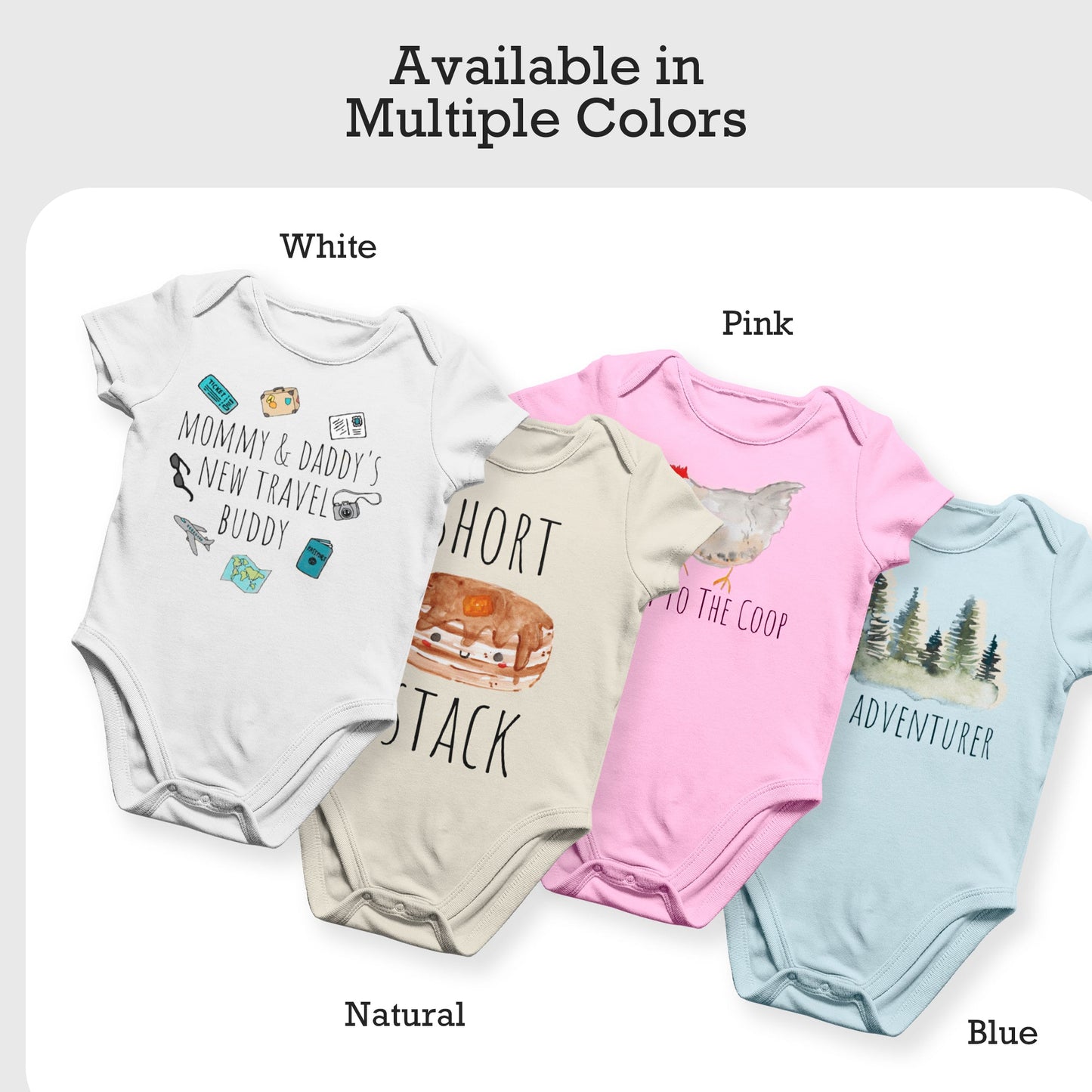 Fishing Fish - Baby Boy Girl Clothes Infant Bodysuit Funny Cute Newbor