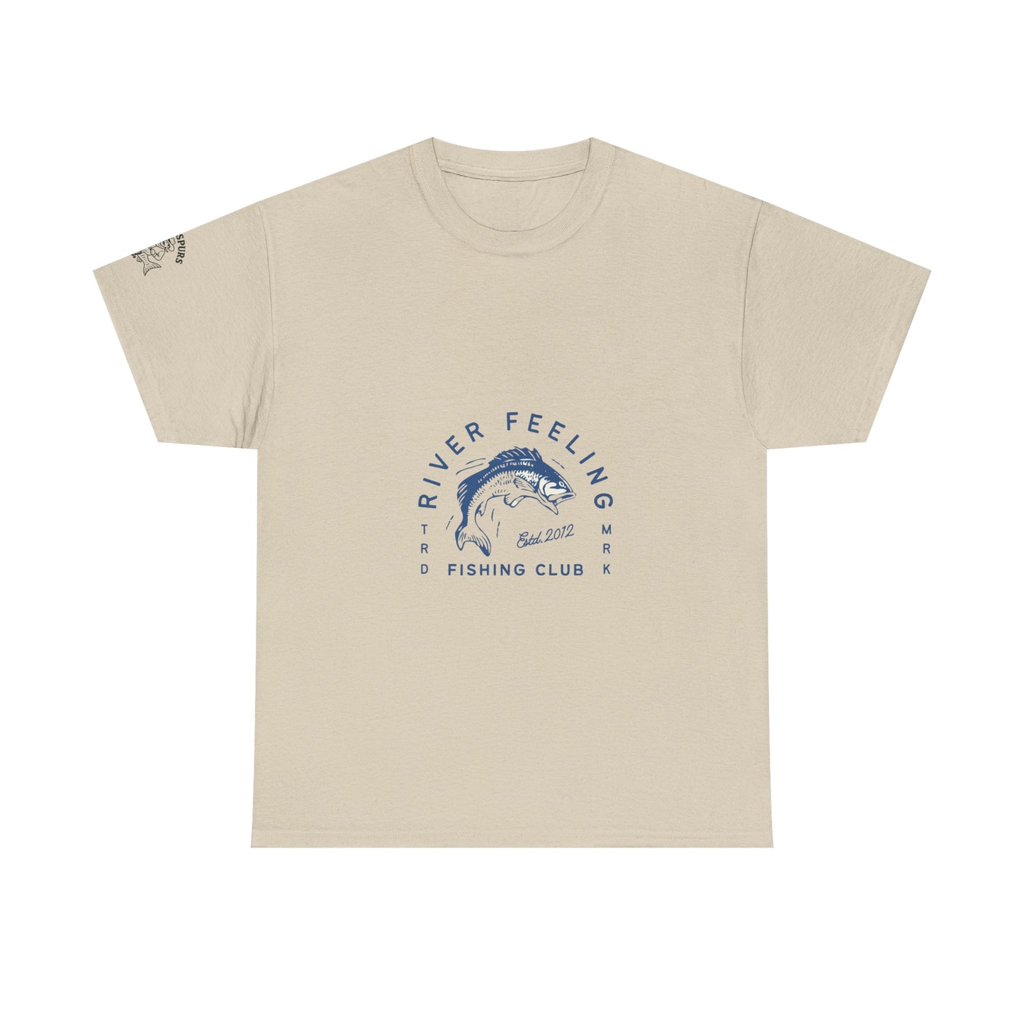 River Feeling Fishing Club Unisex Heavy Cotton Tee