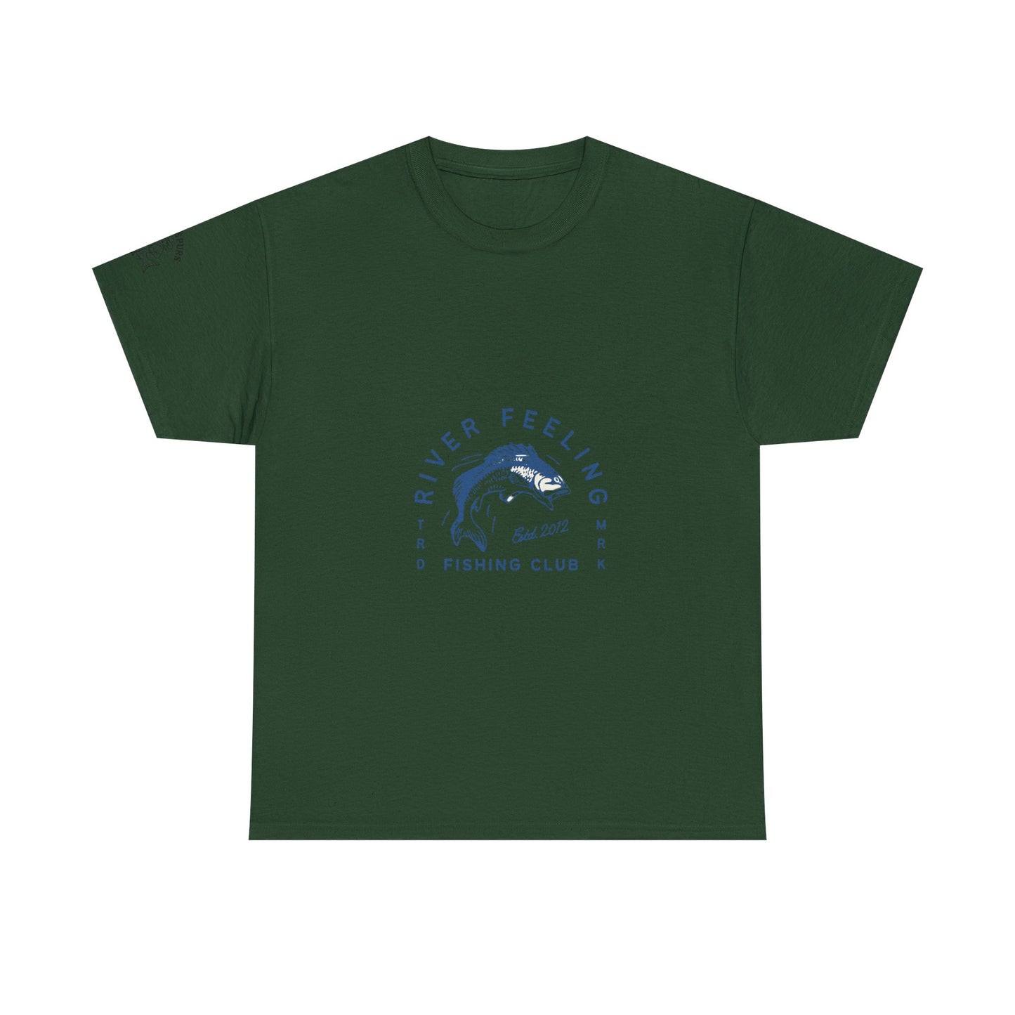 River Feeling Fishing Club Unisex Heavy Cotton Tee