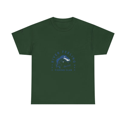River Feeling Fishing Club Unisex Heavy Cotton Tee