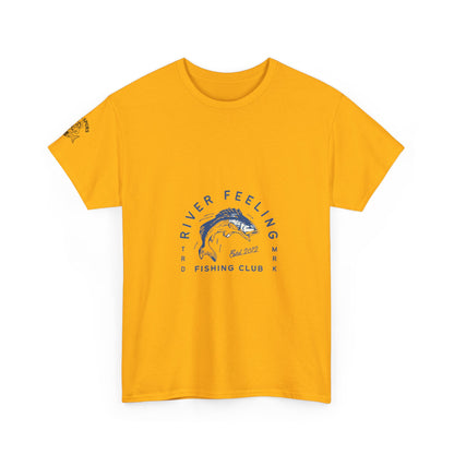River Feeling Fishing Club Unisex Heavy Cotton Tee