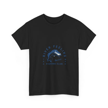 River Feeling Fishing Club Unisex Heavy Cotton Tee