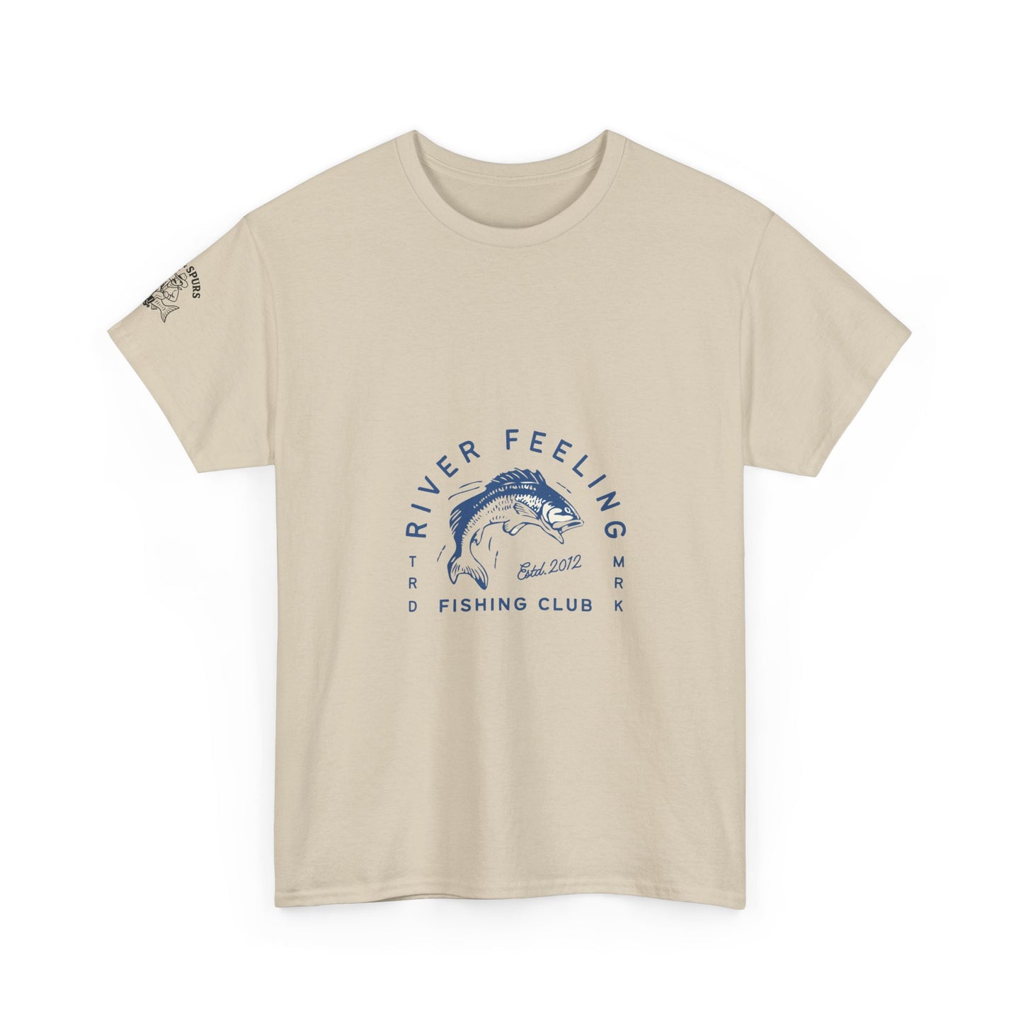 River Feeling Fishing Club Unisex Heavy Cotton Tee