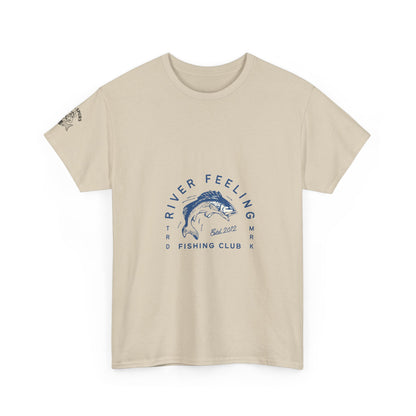 River Feeling Fishing Club Unisex Heavy Cotton Tee