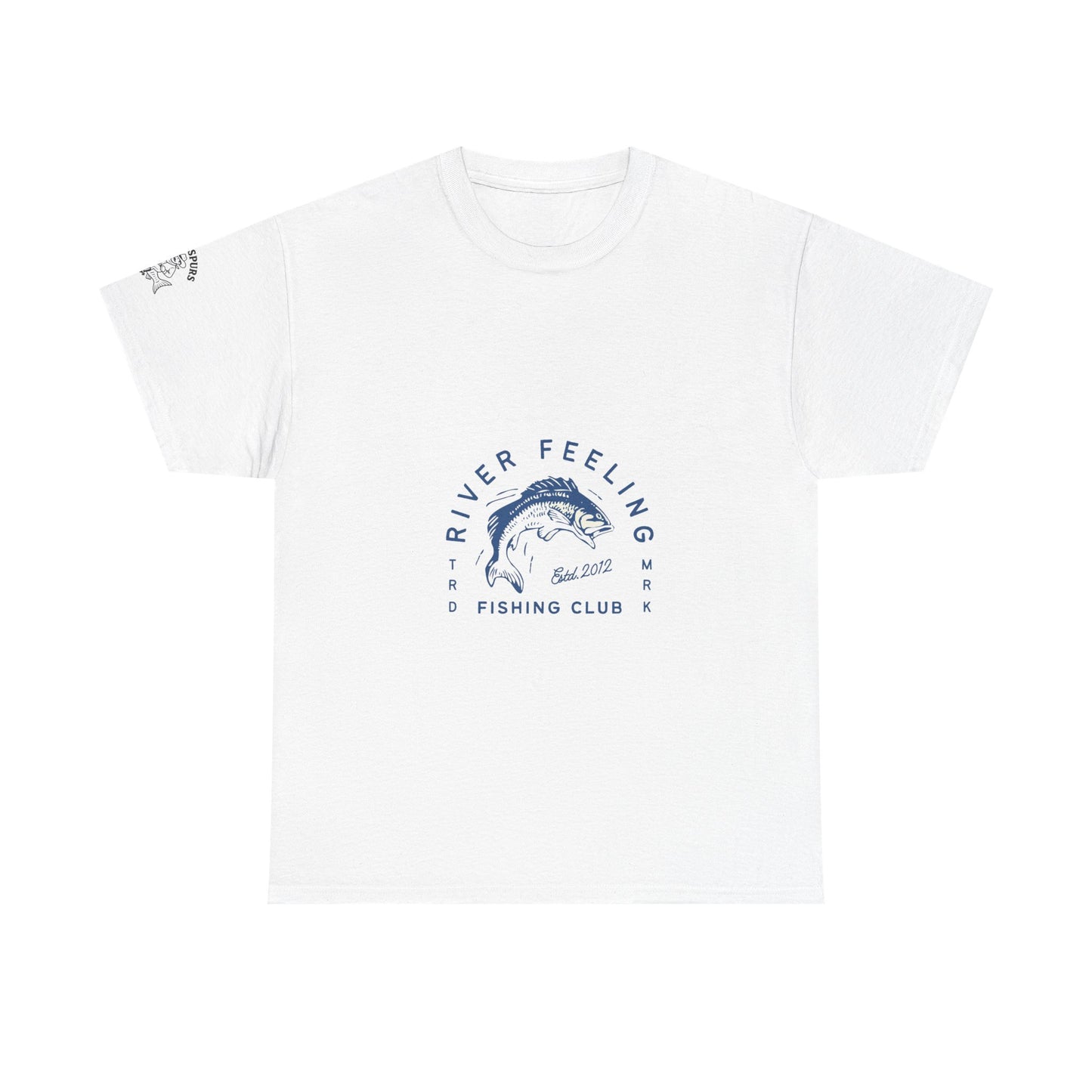 River Feeling Fishing Club Unisex Heavy Cotton Tee