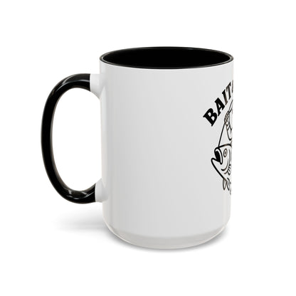 Bait & Spurs Coffee Mug — Cowboy Fishing Graphic Accent Mug (11/15oz)
