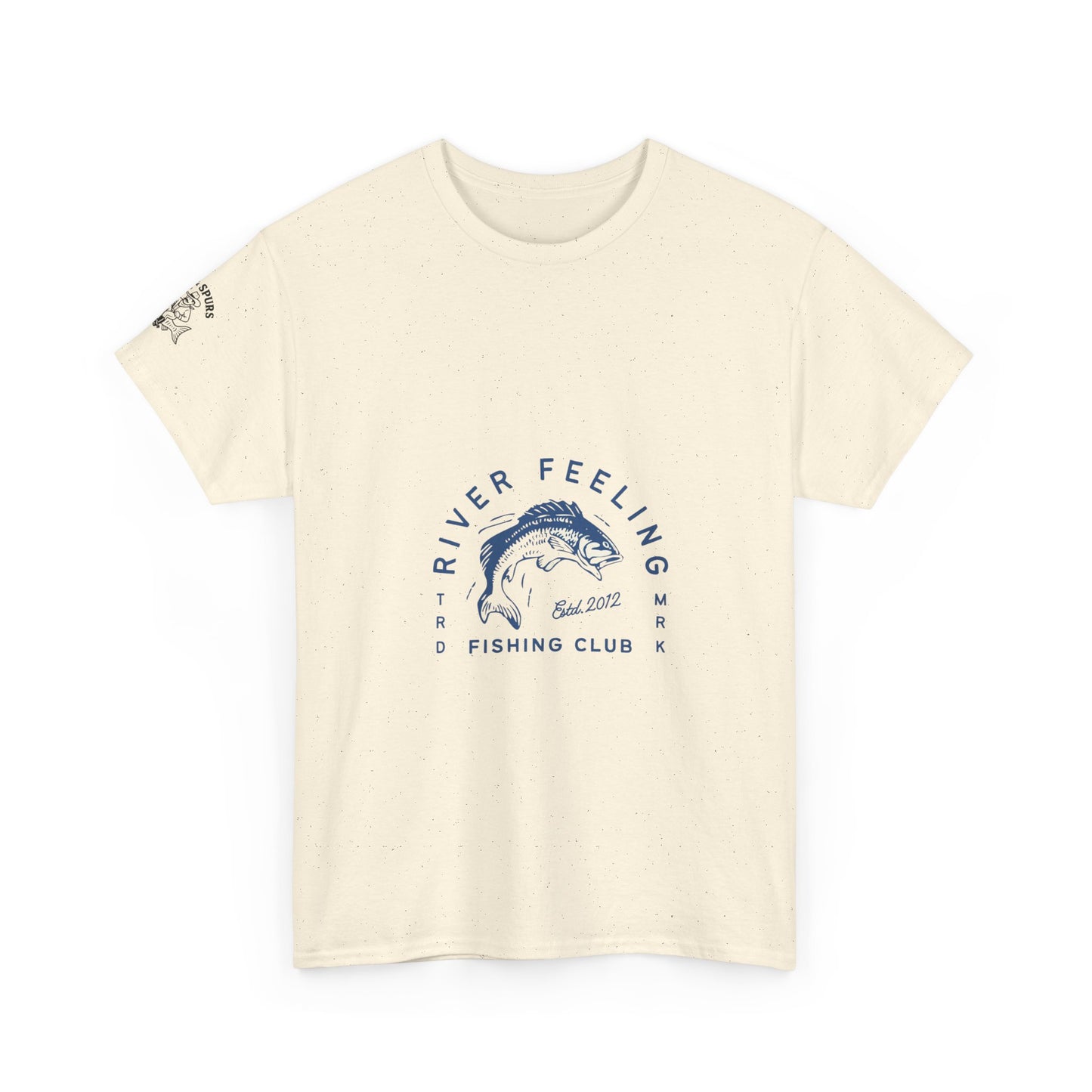 River Feeling Fishing Club Unisex Heavy Cotton Tee