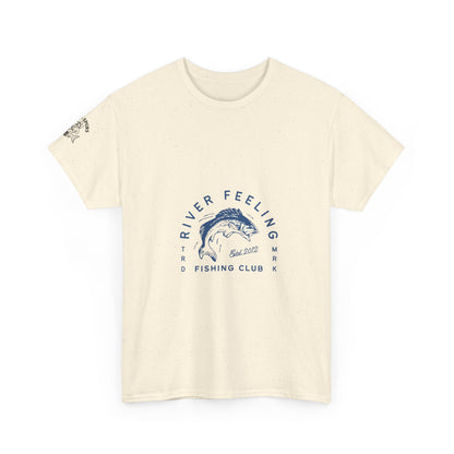 River Feeling Fishing Club Unisex Heavy Cotton Tee