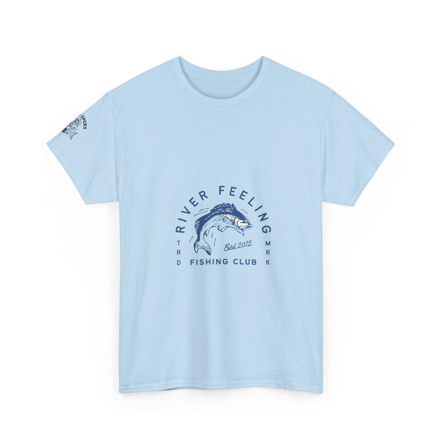 River Feeling Fishing Club Unisex Heavy Cotton Tee