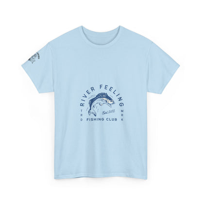 River Feeling Fishing Club Unisex Heavy Cotton Tee