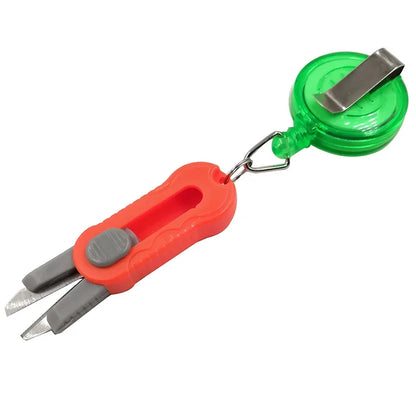 OUTKIT 1pcs Mini Flexible Scissors Fishing Line Cutter Nylon Carbon Wire Line cut Pliers scissors clippers Fish tackle Lure Tool