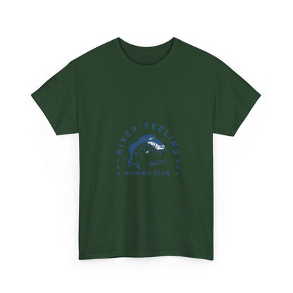 River Feeling Fishing Club Unisex Heavy Cotton Tee