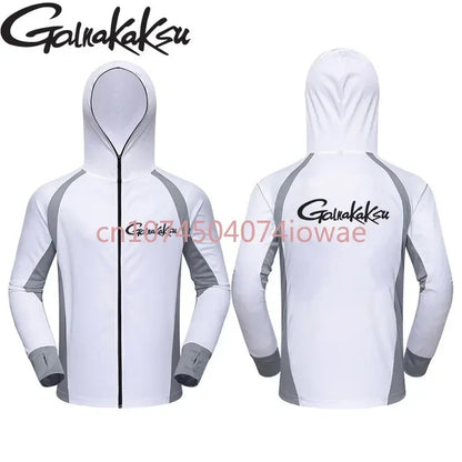New 2025 Spring Summer Performance Fishing Shirt Men UPF 50 UV Sun Protection Quick Dry Mesh Cooling Long Sleeve Fishing Clothes