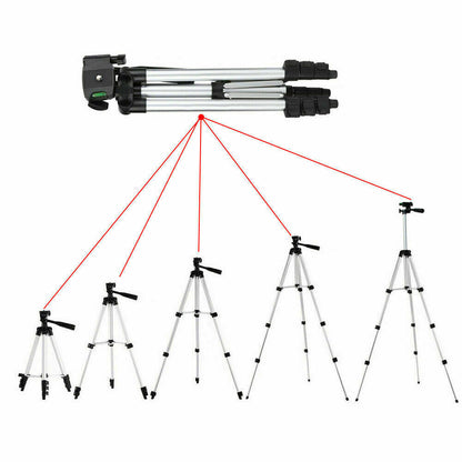 Professional Camera Tripod Stand Holder Mount For iPhone Samsung Cell