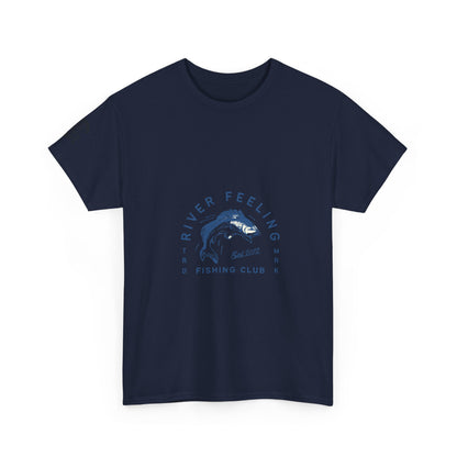 River Feeling Fishing Club Unisex Heavy Cotton Tee