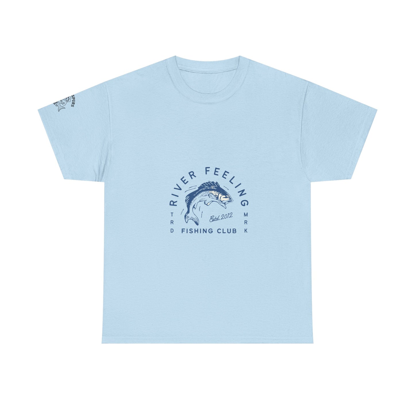 River Feeling Fishing Club Unisex Heavy Cotton Tee