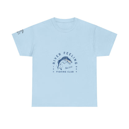 River Feeling Fishing Club Unisex Heavy Cotton Tee