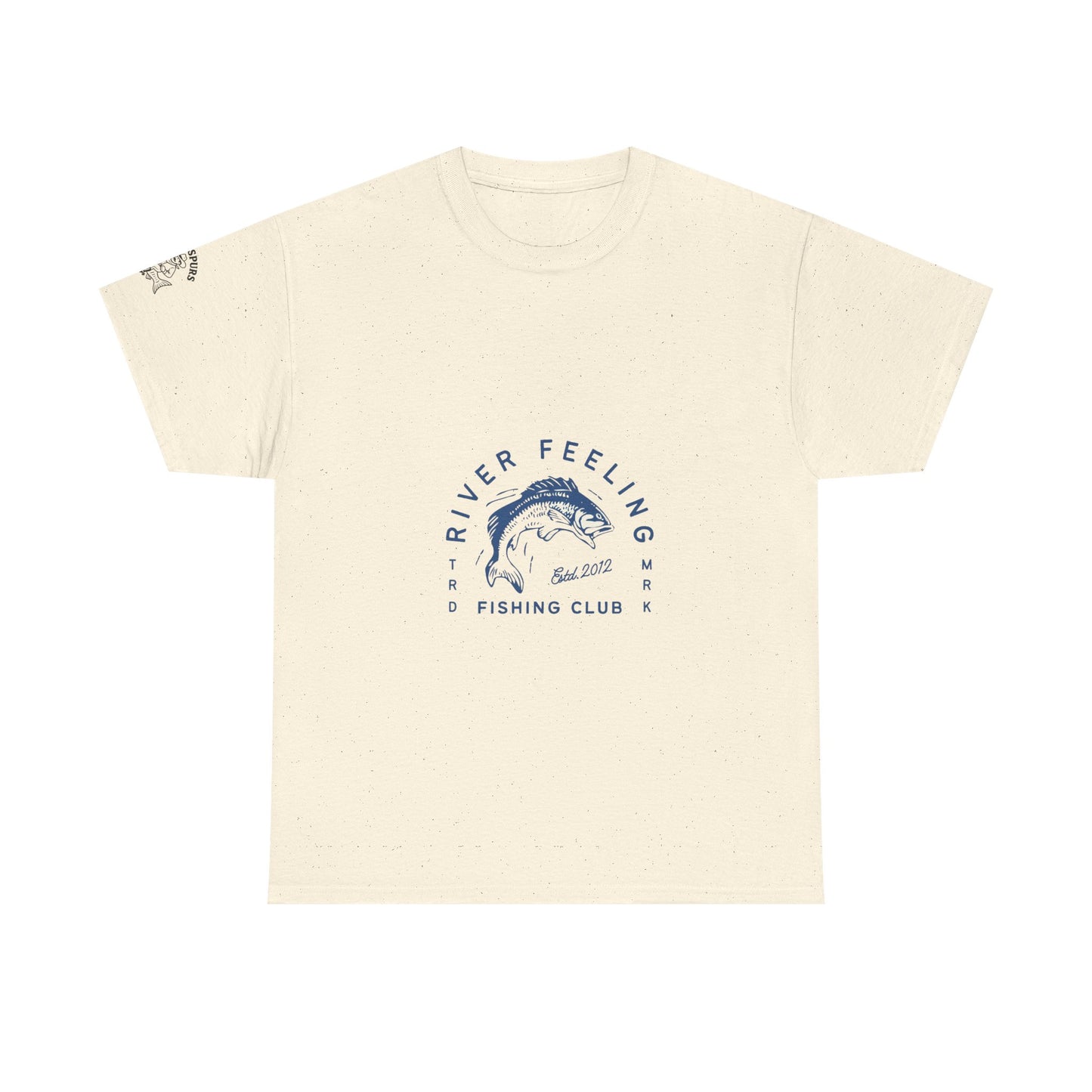River Feeling Fishing Club Unisex Heavy Cotton Tee