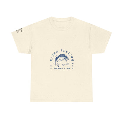 River Feeling Fishing Club Unisex Heavy Cotton Tee