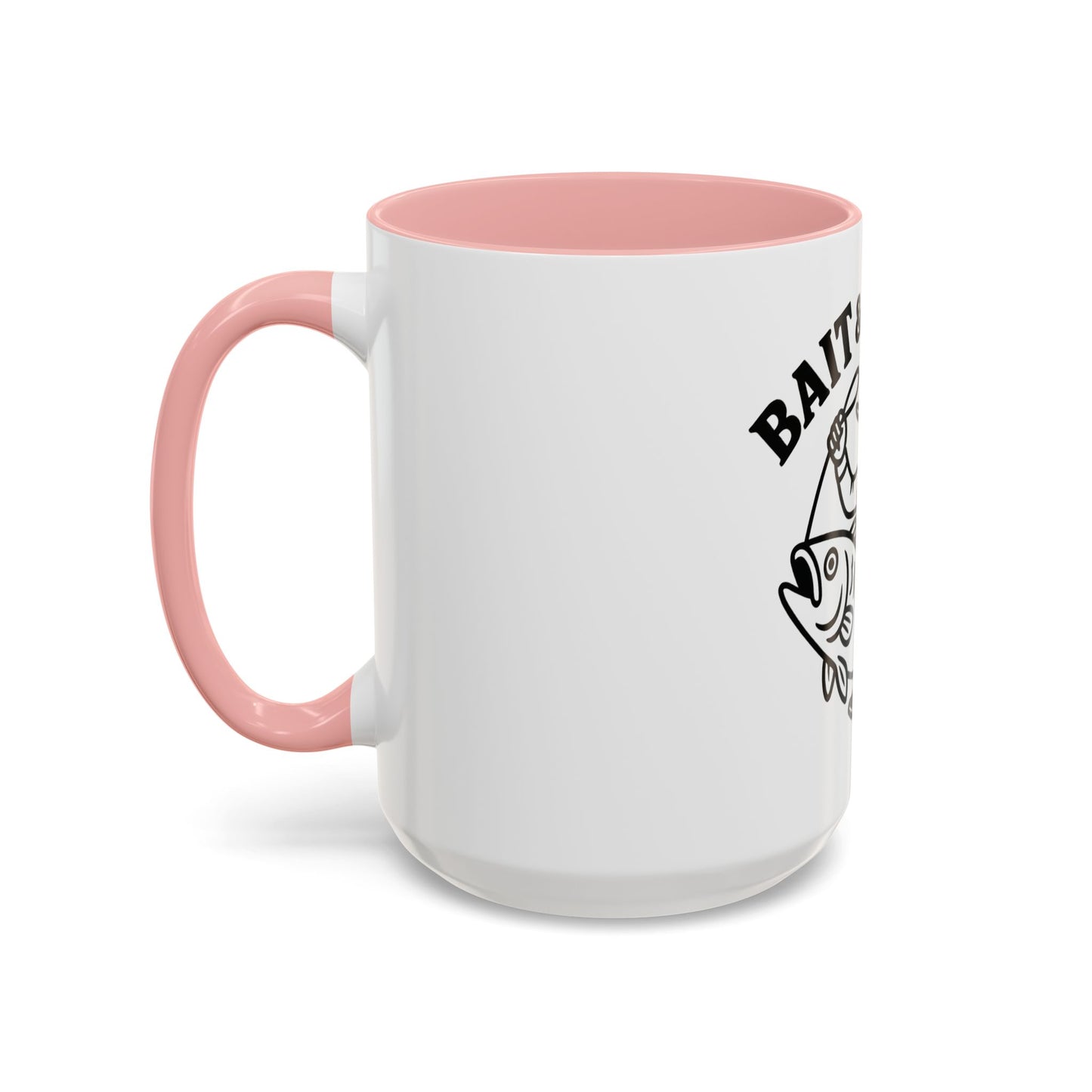 Bait & Spurs Coffee Mug — Cowboy Fishing Graphic Accent Mug (11/15oz)