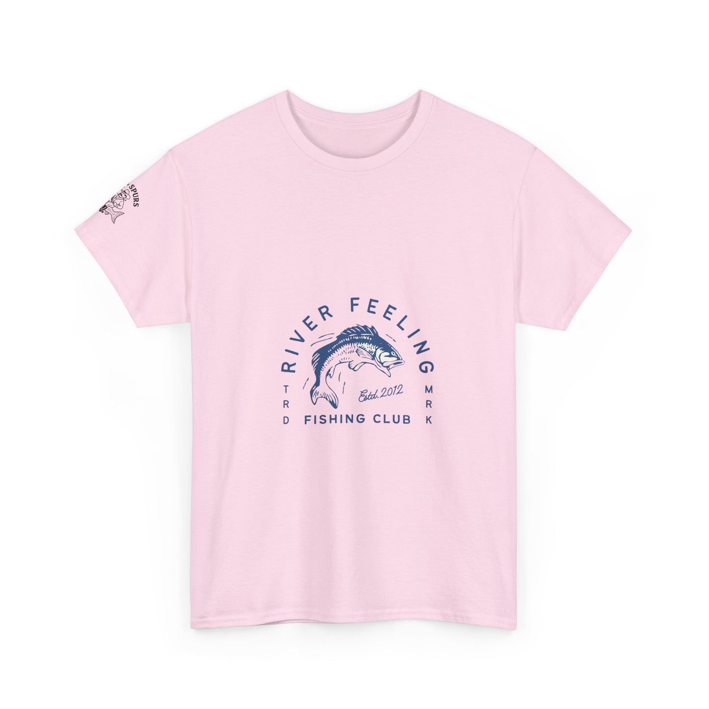 River Feeling Fishing Club Unisex Heavy Cotton Tee