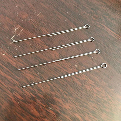 20pcs/Lot DIY Rotating Sequin Steel Wire 65-75mm Small Parts Manual Composite Spindle Wire Fishing Lure Bait Hook Accessories