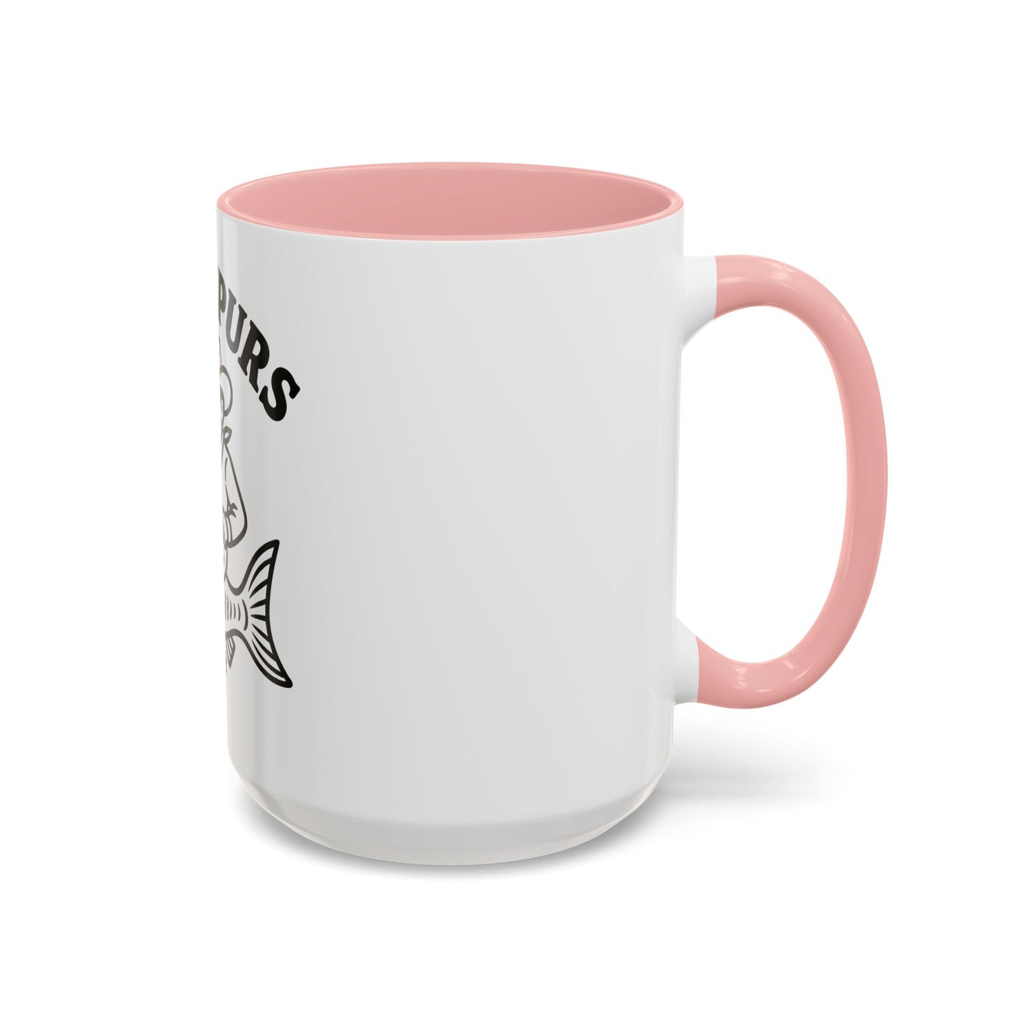 Bait & Spurs Coffee Mug — Cowboy Fishing Graphic Accent Mug (11/15oz)