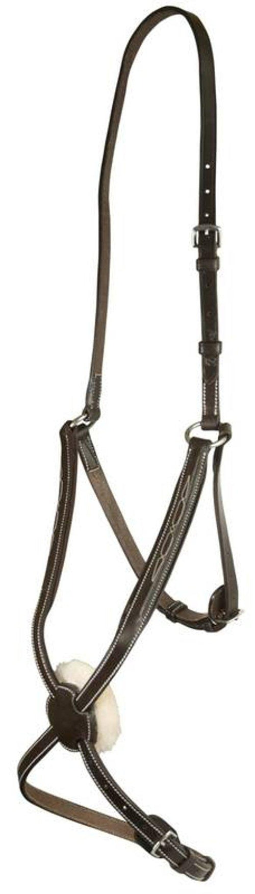Da Vinci Adjustable Fancy Raised Fig-8 Noseband