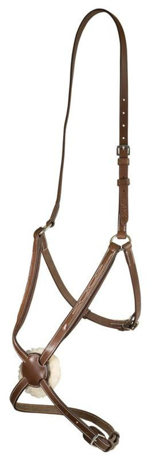 Da Vinci Adjustable Fancy Raised Fig-8 Noseband